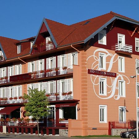 Logis Hotel Des Bains Gérardmer Eksteriør bilde