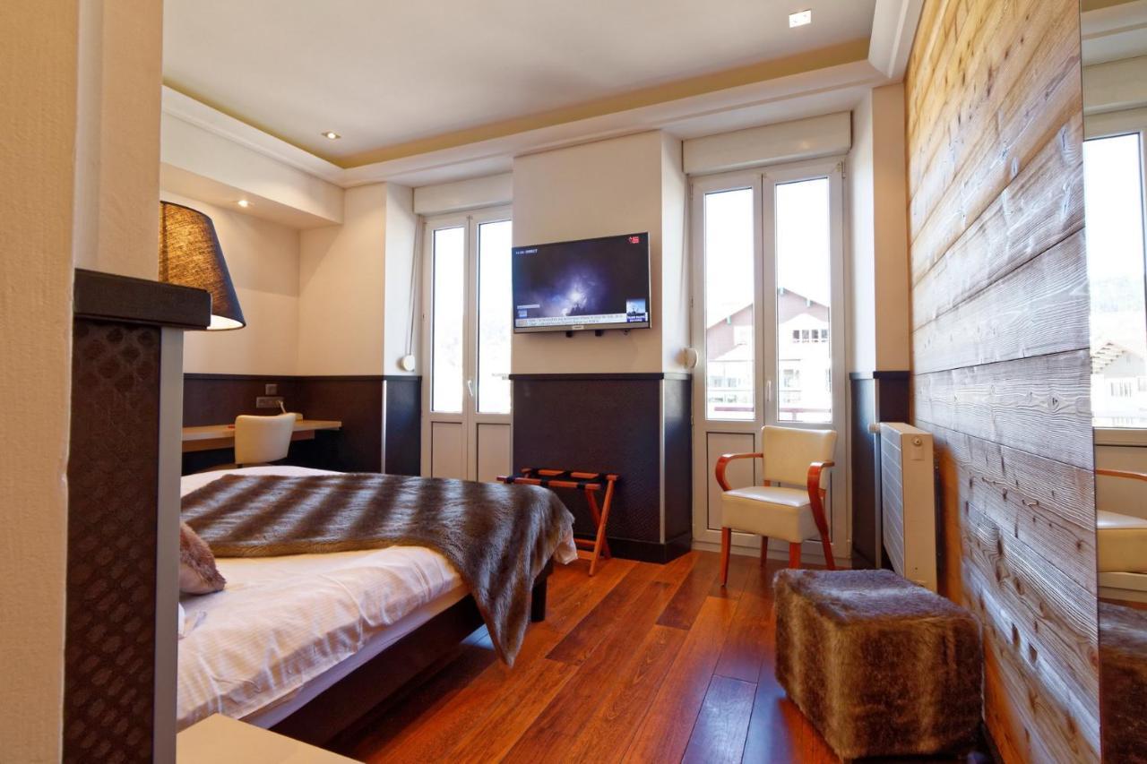 Logis Hotel Des Bains Gérardmer Eksteriør bilde