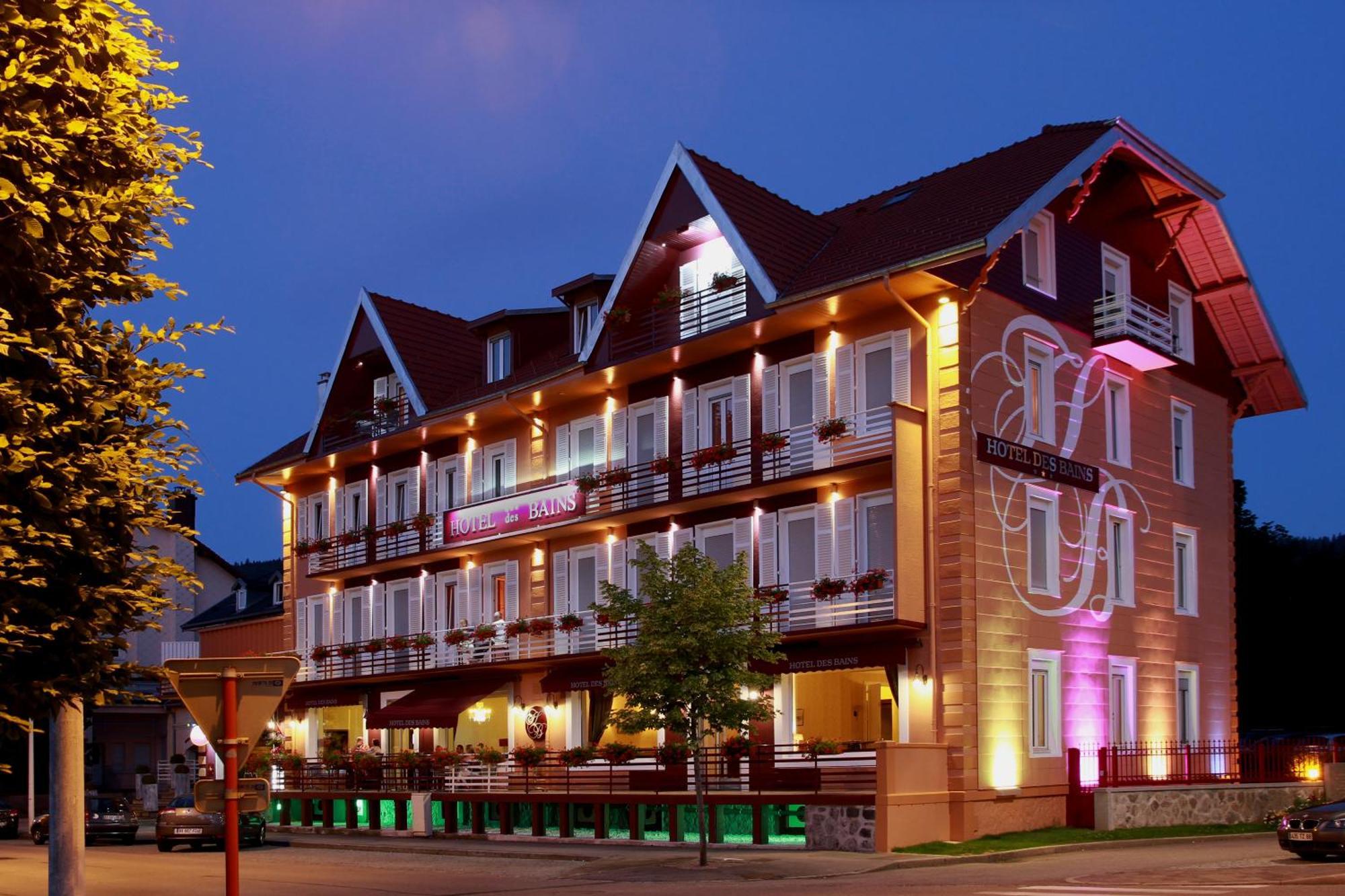 Logis Hotel Des Bains Gérardmer Eksteriør bilde