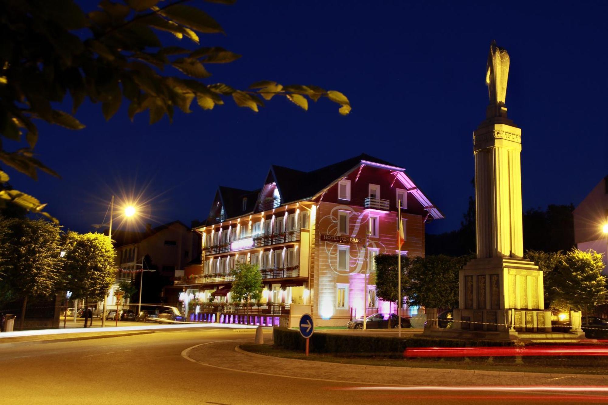 Logis Hotel Des Bains Gérardmer Eksteriør bilde