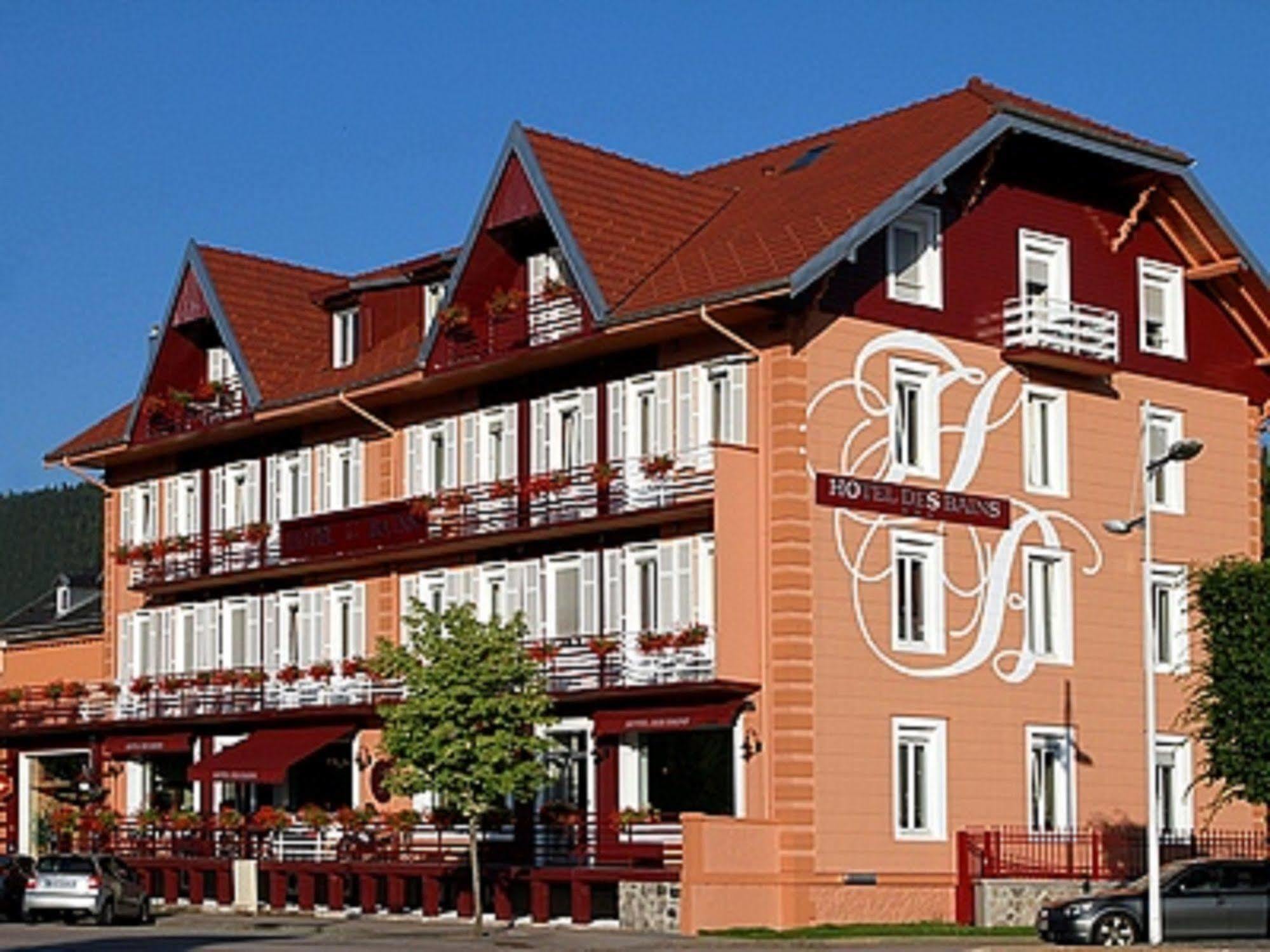 Logis Hotel Des Bains Gérardmer Eksteriør bilde