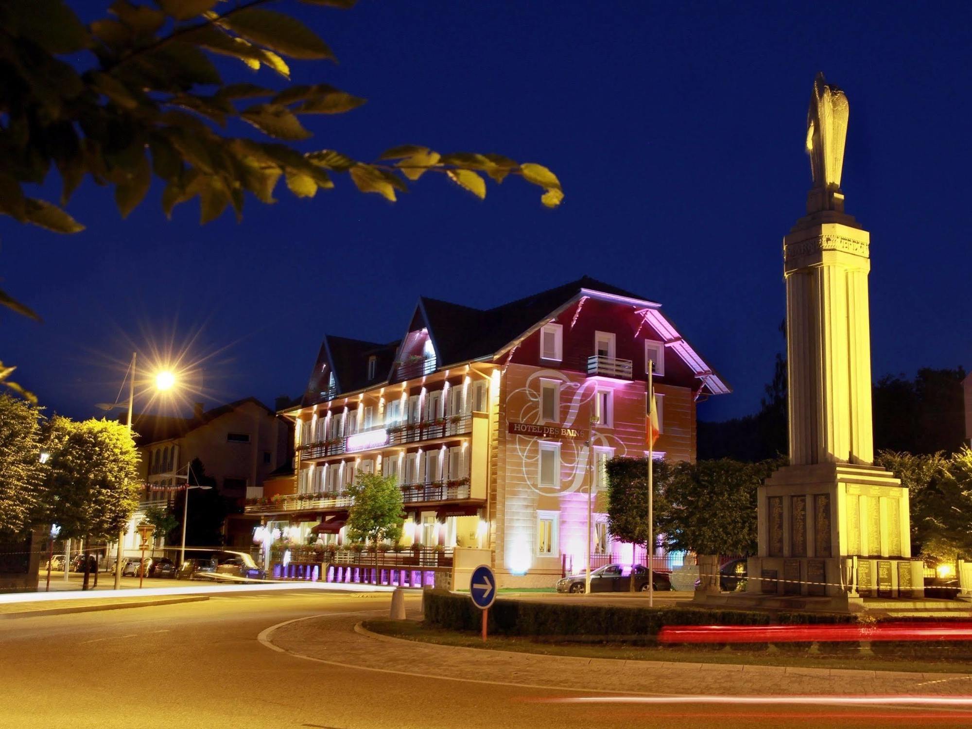 Logis Hotel Des Bains Gérardmer Eksteriør bilde